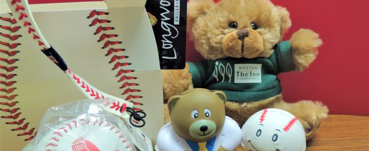 red sox package baseball and teddy bear