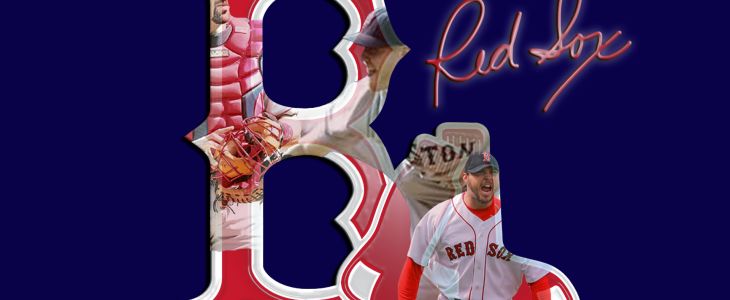 boston red sox poster
