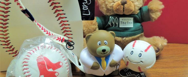 red sox package baseball and teddy bear